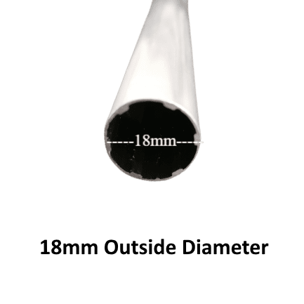 18mm Outside Diameter Roller Blind Tube