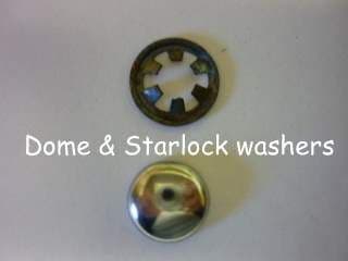 Set of Dome & Starlock Washers
