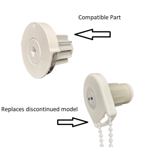 COMPATIBLE Control Mechanism & chain for Old-Style Hillarys/Faber Type 36mm Roller Blinds