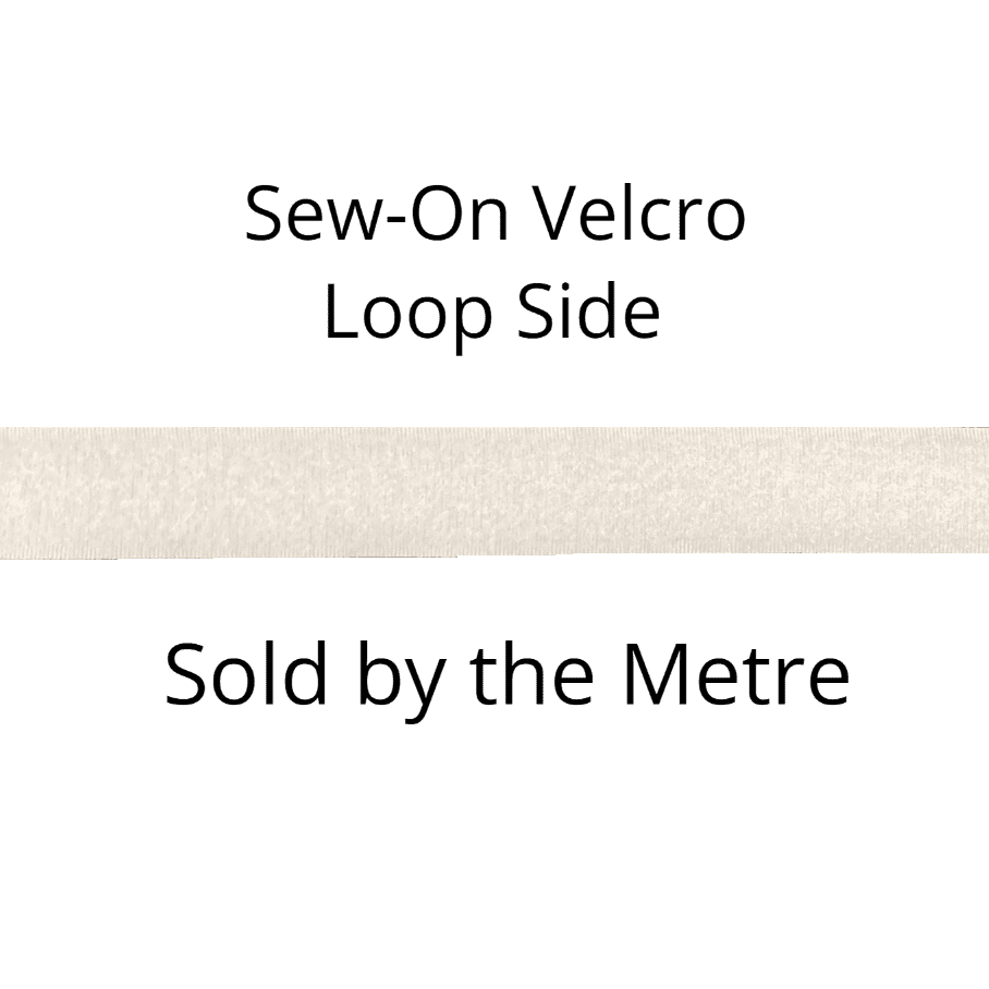 20mm Sew-On Loop Velcro for Roman Blinds (Sold in Metres)