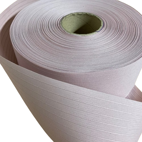 Approx 100m roll of Stripe Pink 89mm/3.5'' vertical blind slat/louvre/vane fabric