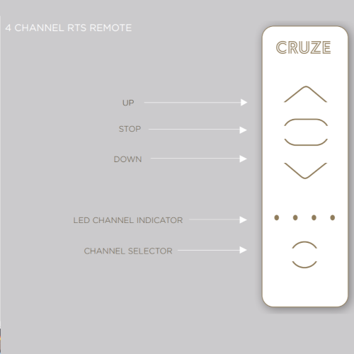 Cruze 4 Channel Remote Control